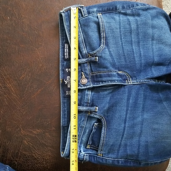 #C - Hollister Classic Stretch Super Skinny Low Rise Jeans In Sz 3XS - Picture 3 of 10